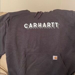 Carhartt Charcoal Sweatshirt with Logo